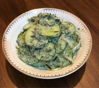 سالاد خیار مخصوص