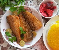 ماهی کپور سرخ شده