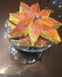 کیک باقلوایی