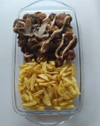 قارچ سوخاری خودم پز :)