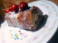 کیک یخچالی هرمی