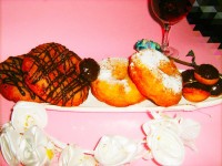 دونات بدون خمیر مایه