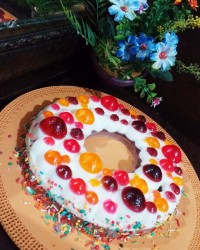 پاناڪوتا (وانیلی و شڪلاتے و ژلہ)