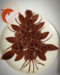 لواشک سیب و قره