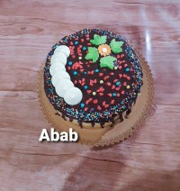 کیک اسفنجی با روکش شکلات