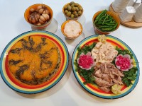سبزی پلو با تن ماهی