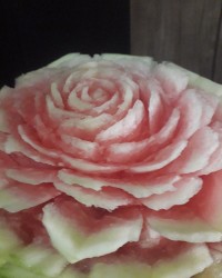 هندوانه به شکل گل