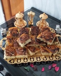 بفرمائید کیک گردویی