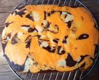 کیک در تابه دو طرفه رژیمی
