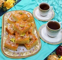 کیک شربتی (لطفا ورق بزنید)