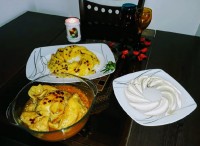 زرشک پلو قالبی با مرغ....