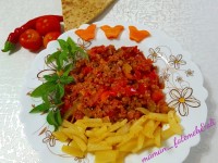 خوراک گوشت ساده