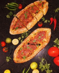 پیده گوشت پیتزا ترکیه ای