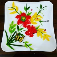 بشقاب نقاشی