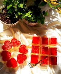 کرم ژله دوطبقه