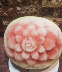 اولین حکاکی هندوانه