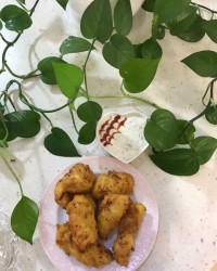 جوجه چینی و سس تارتار