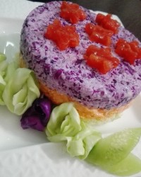 سالاد فصل قالبی