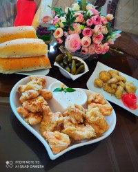 فیله استریپس با قارچ سوخاری