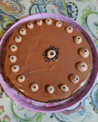 کیک شکلاتی خوشمزه من