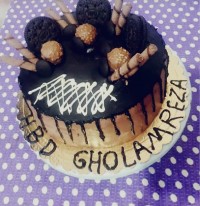 اولین کیک سفارشی من