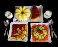 برنج وخورشت قیمه خوشمزه جان