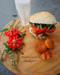 ساندویچ فلافل بوشهری