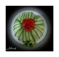 سالاد شیرازی بقچه پیچ