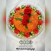 دیزاین سالاد ساده ولی شیک من