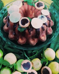 کیک فرشته لیمویی