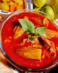 خورشت بامیه (آبگوشت بامیه)