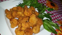 میگو سوخاری +ساندویچ مرغ و قارچ