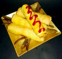 بورک گوشت با قارچ