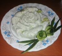 ماست وخیار قالبی