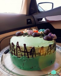 کیک اسفنجی ۶ تخم مرغی