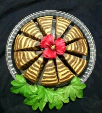 زبرا کیک، بدون فروهمزن