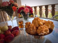 نان خامه ای بدون فر و قابلمه ای