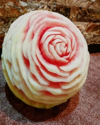 دومین حکاکی هندوانه گل رز