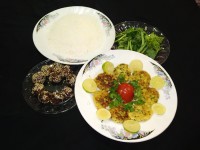 شامی مرغ و جعفری