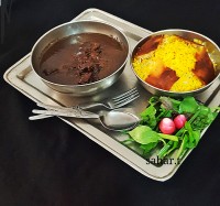 خورشت فسنجان با گوشت قلقلی