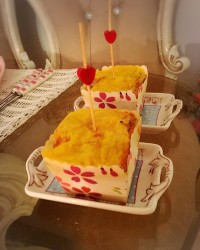 کوکو سیب زمینی با پنیر گودا