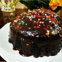 کیک شکلاتی خیس
