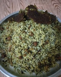 کلم پلو شیرازی اصیل