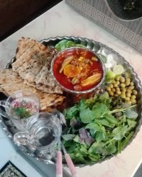 اینم غذای مخصوص خودم