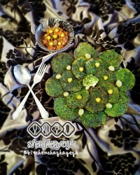 دیزاین کوکو سبزی کپشن