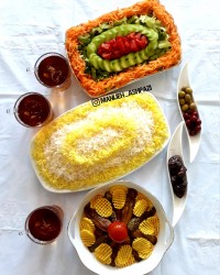 خورش کدو بادمجان