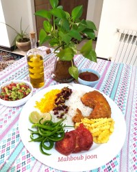 خوراک مرغ مجلسی