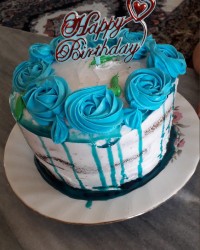 کیک تولد بدون همزن و فر