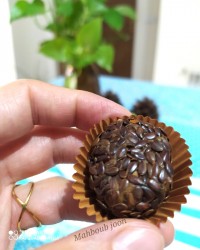 توپک خرمایی چهار مغز مغز دار