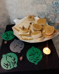 حلوا با نان میکادو